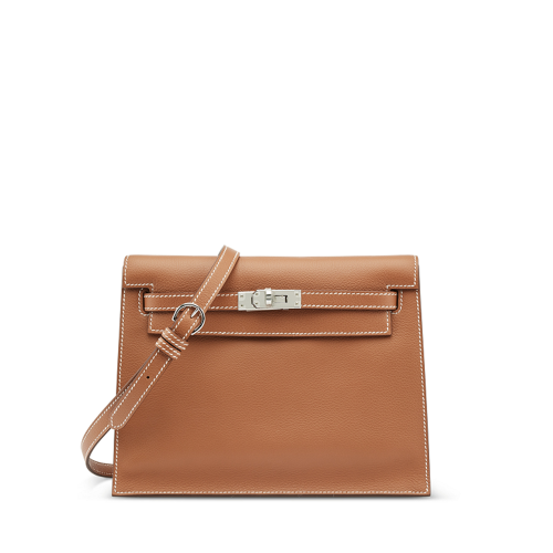 Hermes Kelly Danse 22 Evercolor Gold Silver