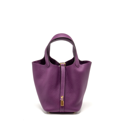 Hermes Picotin 18 Clemence Anemone Gold