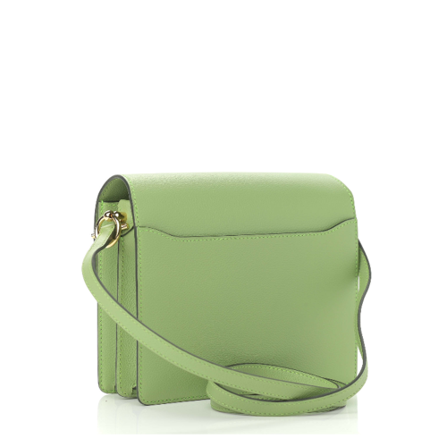 Hermes Roulis Mini Evercolor Vert Criquet Gold