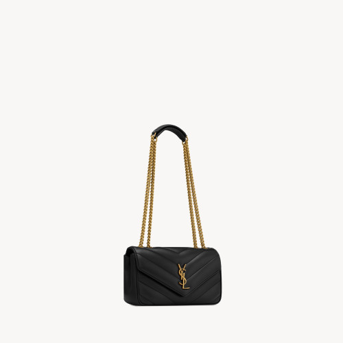 Saint Laurent LOULOU SMALL IN MATELASSE LAMBSKIN