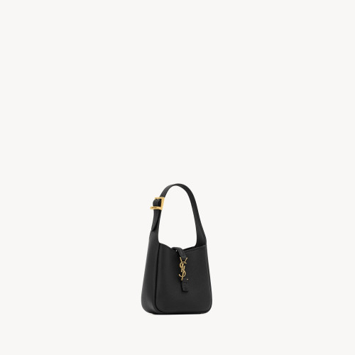 Saint Laurent LE 5 A 7 SUPPLE MICRO IN GRAINED LEATHER