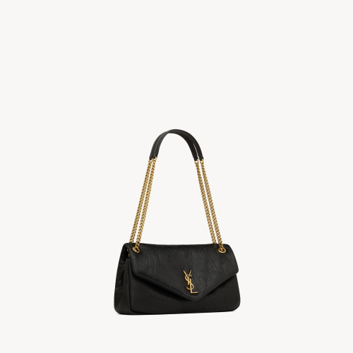 Saint Laurent CALYPSO MEDIUM IN GRAINED LAMBSKIN