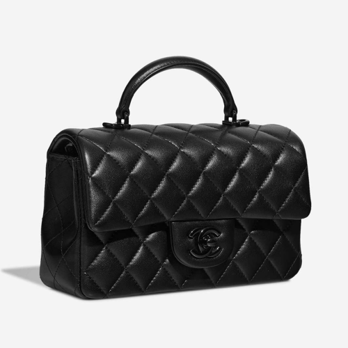 CHANEL Mini Classic Handbag With Top Handle