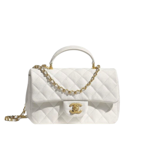 CHANEL Mini Flap Bag with Top Handle