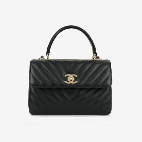 CHANEL Flap Bag with Top Handle