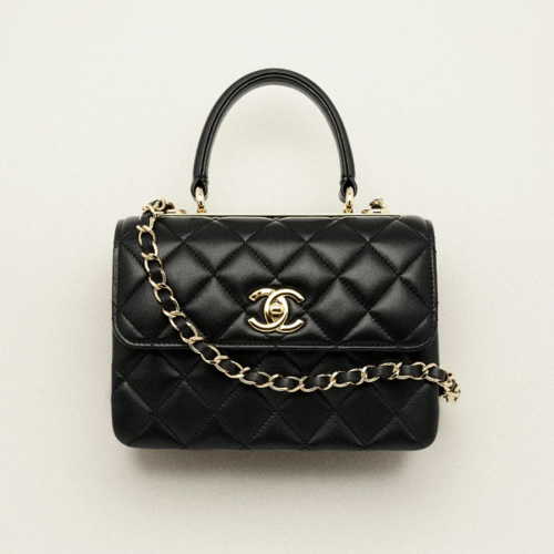 CHANEL Mini Flap Bag with Top Handle
