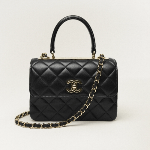 CHANEL Mini Flap Bag with Top Handle