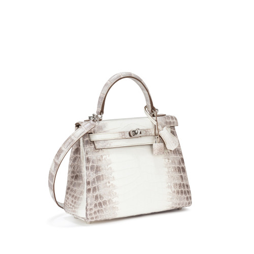 Hermes Kelly 25 Himalaya Silver