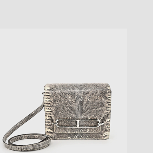 Hermes Roulis 18 Lizard Silver