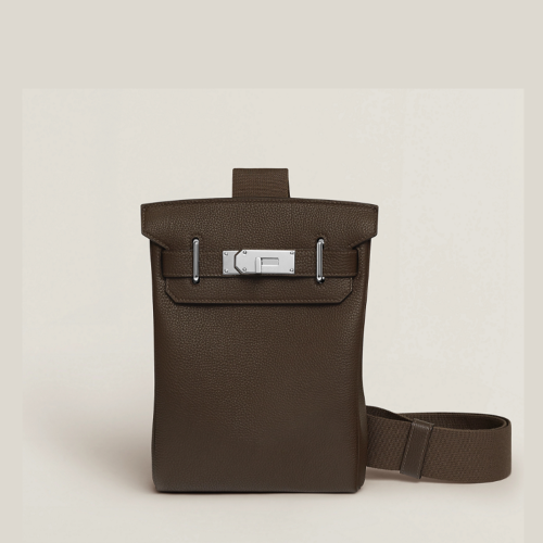 Hermes HAC A DOS PM Togo Ebene Silver