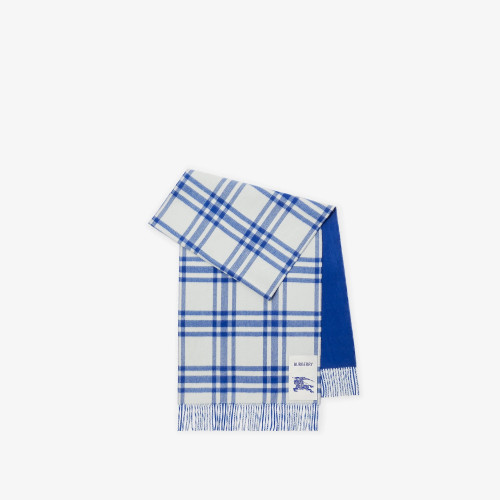 Burberry Reversible Check Cashmere Scarf
