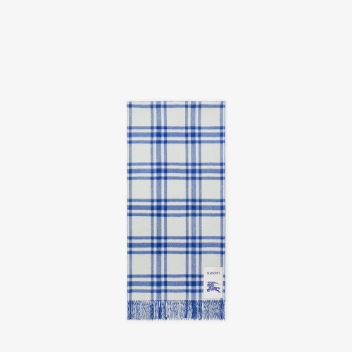 Burberry Reversible Check Cashmere Scarf