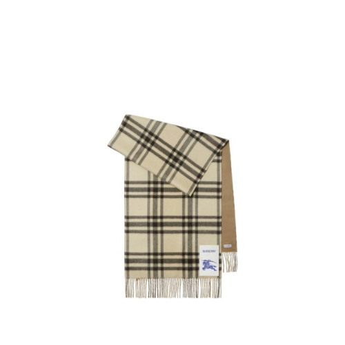 Burberry Reversible Check Cashmere Scarf
