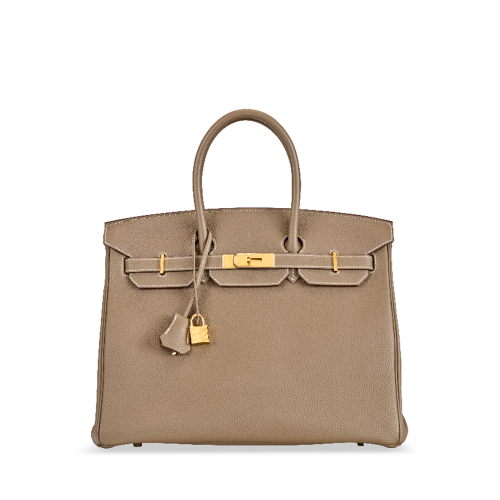 Hermes Birkin 35 Togo Etoupe Gold