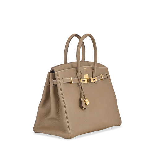 Hermes Birkin 35 Togo Etoupe Gold