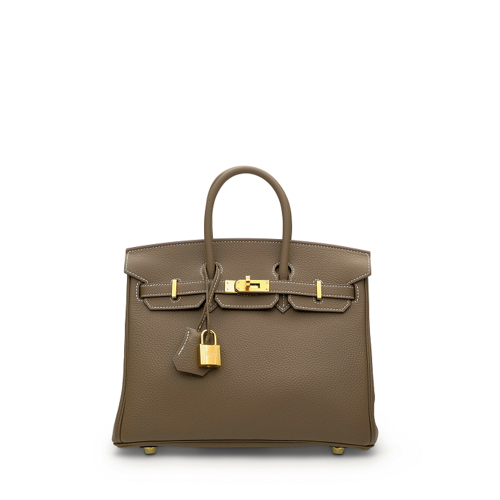 Hermes Birkin 25 Togo Etoupe Gold