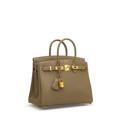 Hermes Birkin 25 Togo Etoupe Gold