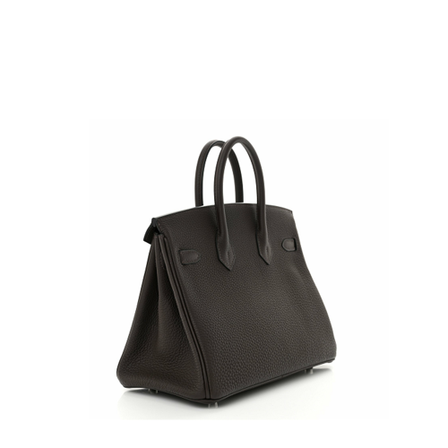 Hermes Birkin 25 Togo Ebene Silver