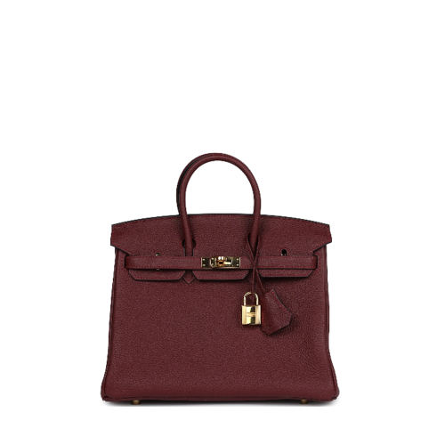 Hermes Birkin 25 Togo Rouge H Gold