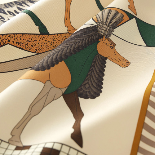 Hermes Le Philateliste du Faubourg scarf 90