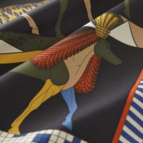 Hermes Le Philateliste du Faubourg scarf 90