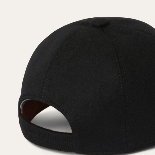 Loro Piana Baseball Cap Cashmere - Storm System Black