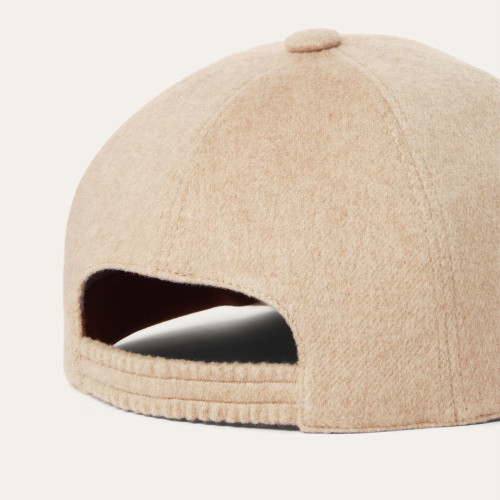 Loro Piana Baseball Cap Cashmere - Storm System Cambridge Melange