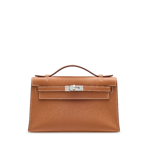Hermes Mini Kelly I Swift Gold Silver