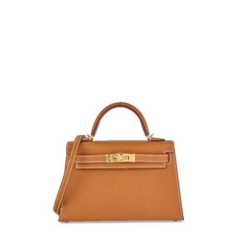 Hermes Kelly II Mini Epsom Gold Gold