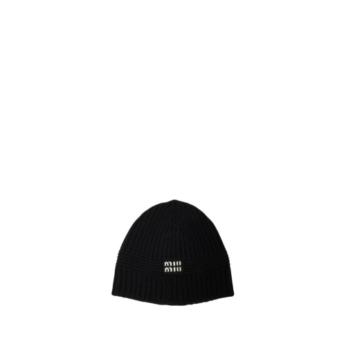 Miu Miu Wool and cashmere beanie Camel
