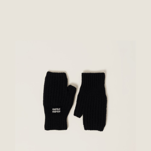 Miu Miu Wool and cashmere gloves