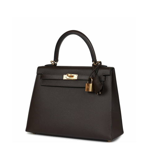 Hermes Kelly 25 Epsom Ebene Gold