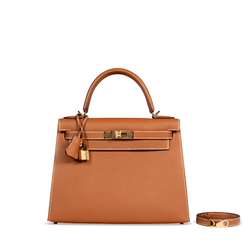 Hermes Kelly 28 Epsom Gold Gold