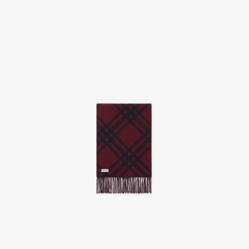 Burberry Check Cashmere Scarf