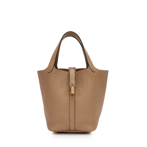 Hermes Picotin 18 Clemence Chai Gold