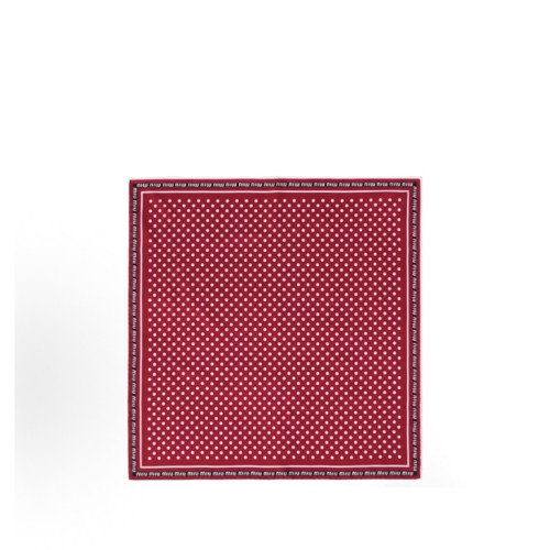 Miu Miu Printed twill scarf
