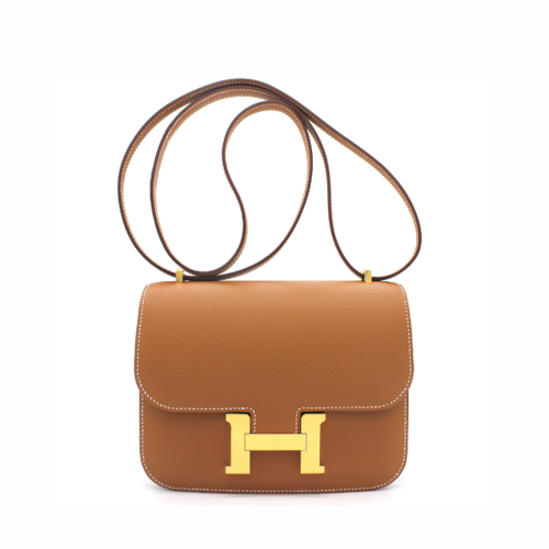 Hermes Constance 19 Epsom Gold Gold