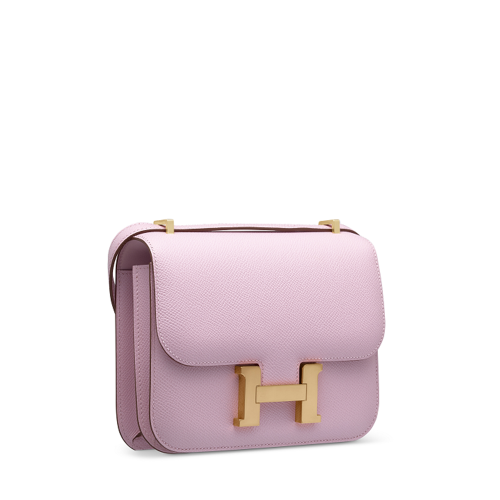 Hermes Constance 19 Epsom Mauve Sylvestre Gold
