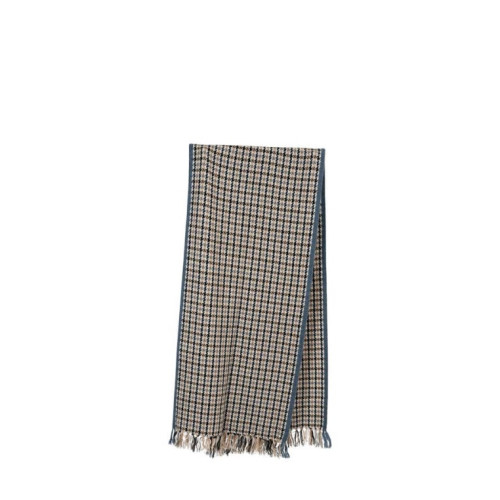 Loro Piana Fall Rhapsody Cashmere Houndstooth Scarf