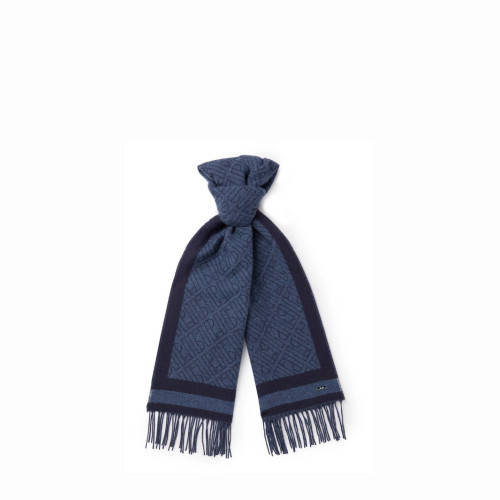 Loro Piana LP Logo Outline Cashmere Scarf
