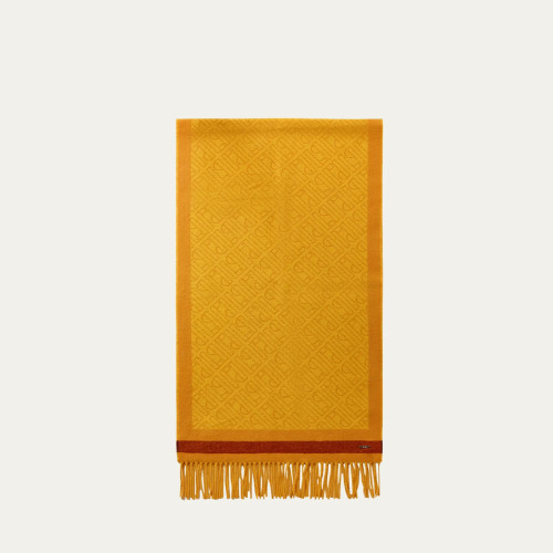 Loro Piana LP Logo Outline Cashmere Scarf