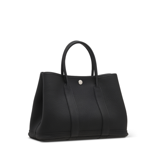 Hermes Garden Party 30 Negonda Black Silver