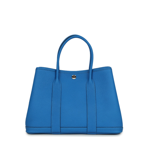 Hermes Garden Party 30 Negonda Bleu Hydra Silver