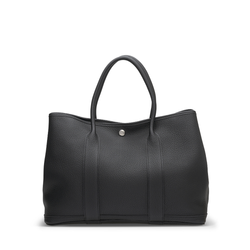 Hermes Garden Party 36 Negonda Noir Silver