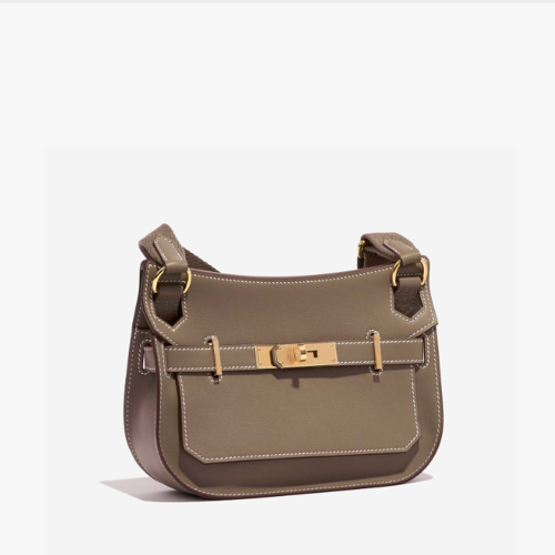 Hermes Jypsiere mini bag Etoupe Gold