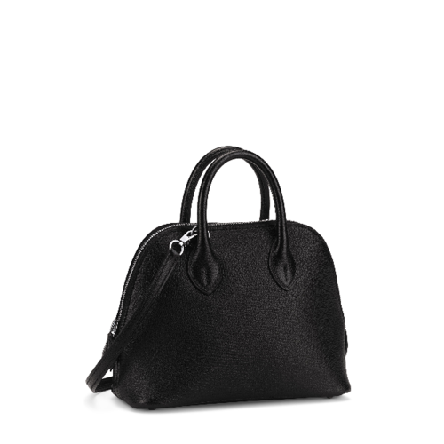 Hermes Bolide Mini Chevre Mysore Noir Silver