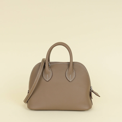 Hermes Bolide Mini Etoupe Silver