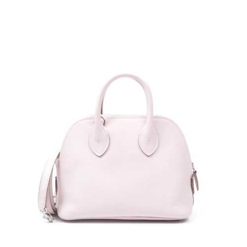 Hermes Bolide Mini Mauve Pale Silver
