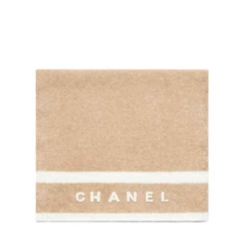 CHANEL 24FW Logo Cashmere muffler