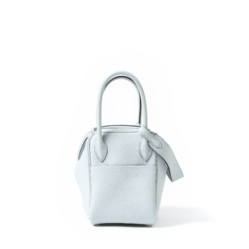 Hermes Lindy 26 Clemence Blue Pale Silver